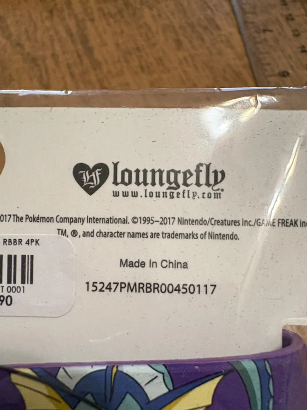 Pokémon Rubber Bracelet Set — Eevee/Eeveelutions